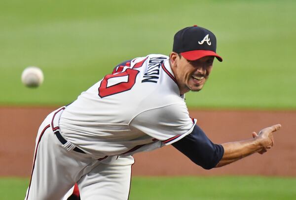 The Braves gave righthander Charlie Morton the start in Tuesday's huge NL East matchup against the Phillies at Truist Park, and the veteran pitcher didn't disappoint.