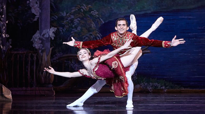 Dancers Jackie Nash & Alexandre Barros.