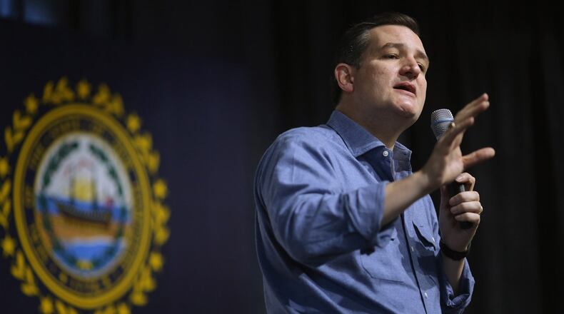 Republican presidential candidate Sen. Ted Cruz (R-TX) answers questions during a campaign town hall meeting at the Crossing Life Church February 2, 2016 in Windham, New Hampshire. Cruz emerged at the top of a crowded GOP presidential field after winning Monday's Iowa caucuses. (Photo by Chip Somodevilla/Getty Images)