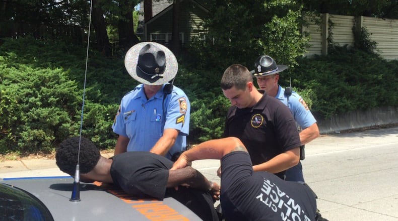 Damon Javon Clay, 18, was arrested near the Moreland Avenue exit off I-20 in Atlanta. (Credit: Channel 2 Action News)