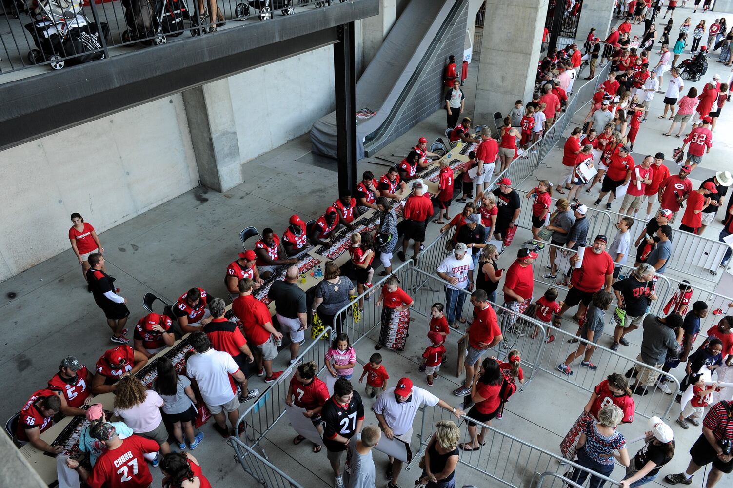 UGA Fan Day 1