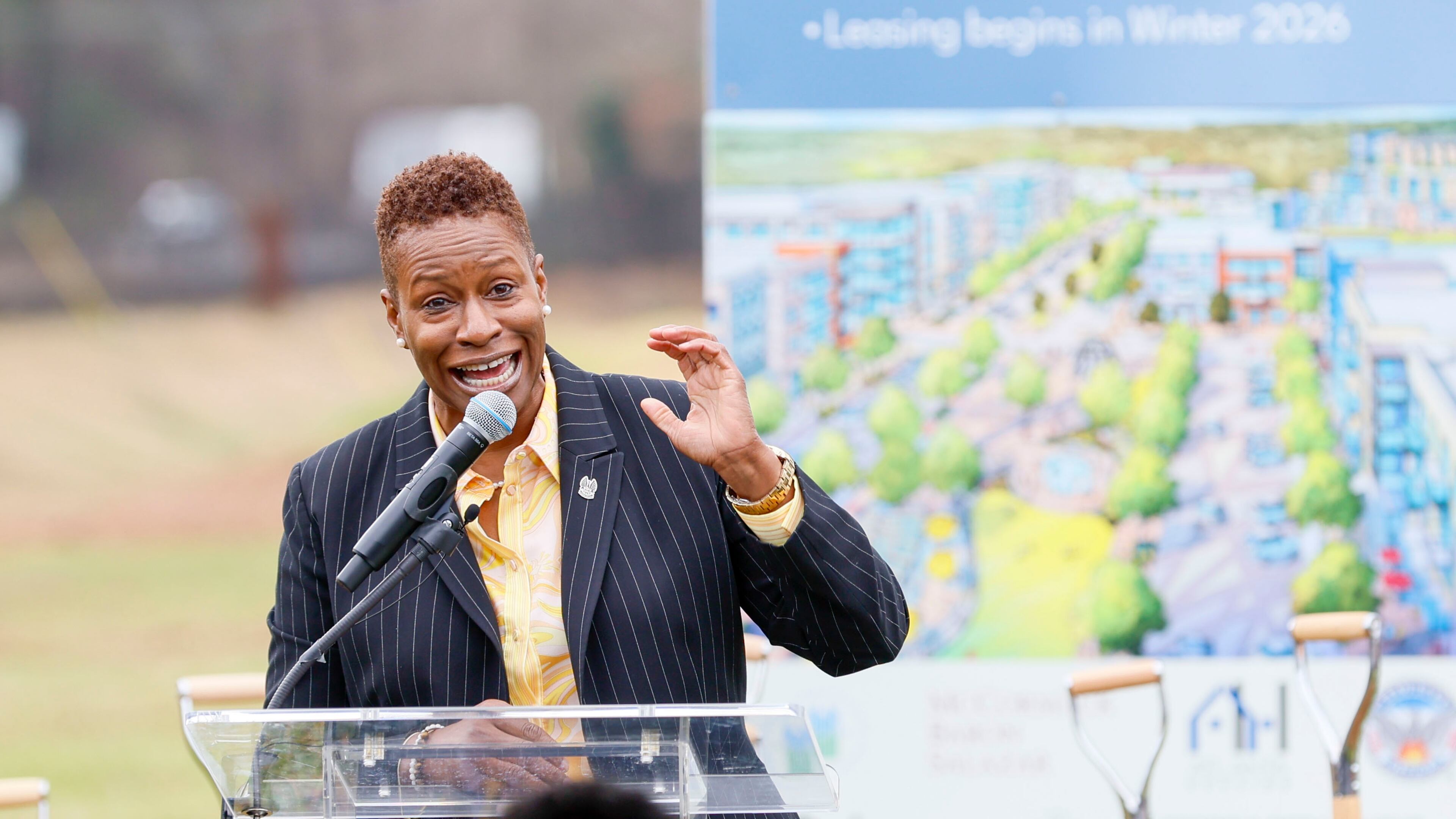 Atlanta Housing CEO Terri Lee said the budget means the agency can “exercise fiscal discipline” while “keeping families housed, creating pathways to self-sufficiency (and) advancing our real estate pipeline.” (Miguel Martinez/AJC)
