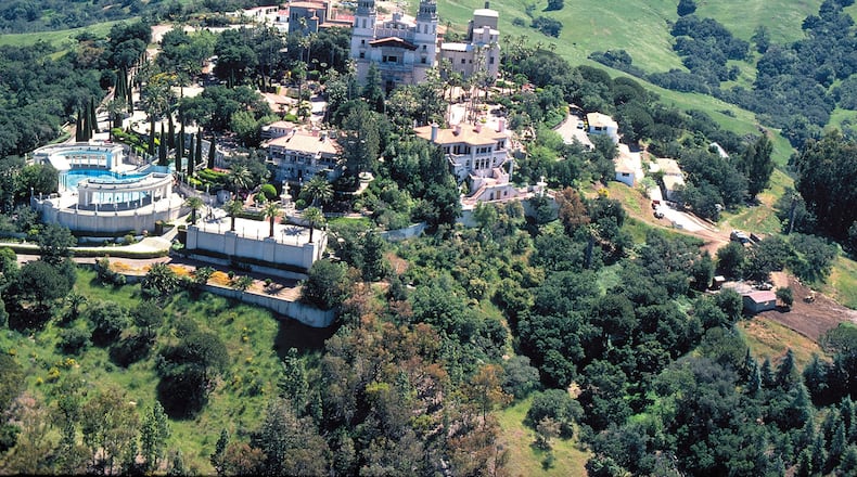 Newspaper magnate William Randolph Hearst started to build his opulent ranch estate overlooking the village of San Simeon in 1919. CONTRIBUTED BY WWW.VISITSLO.COM