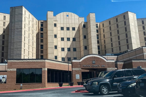 Last year the Department of Justice declared conditions at the Fulton County Jail “abhorrent” and “unconstitutional." (Kate Brumback/AP 2023)
