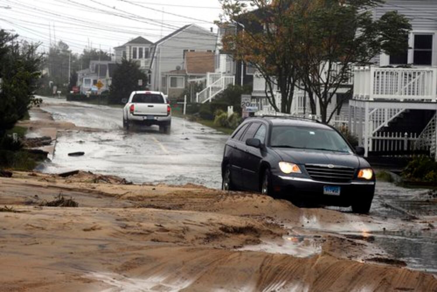 Flooding, damage left in aftermath of Hurricane Irene