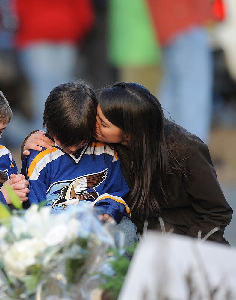 school shooting mourning