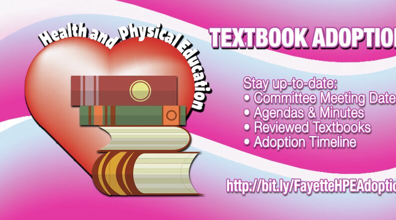Two committees are evaluating new materials for health and physical education classes in Fayette County. Courtesy FCBOE