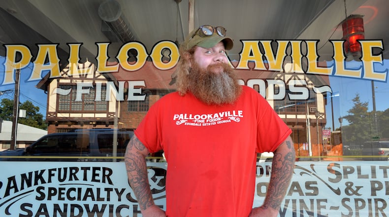 Portrait of Jim Stacy at Pallookaville Fine Foods in Avondale Estates on Friday, October 11, 2013. HYOSUB SHIN / HSHIN@AJC.COM