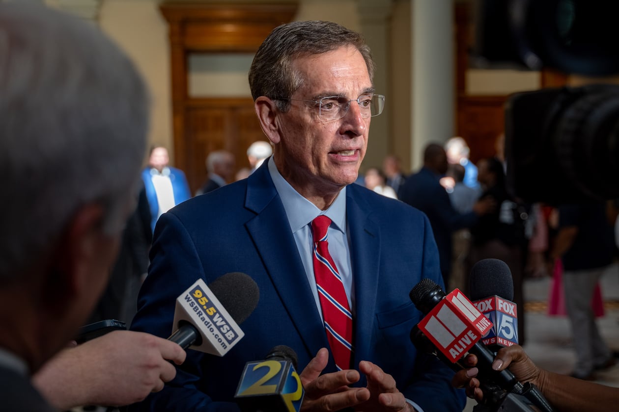 Georgia Secretary of State Brad Raffensperger has begun circumventing the State Election Board by bringing accusations of double-voting directly to local district attorneys.(Ben Hendren for the AJC)