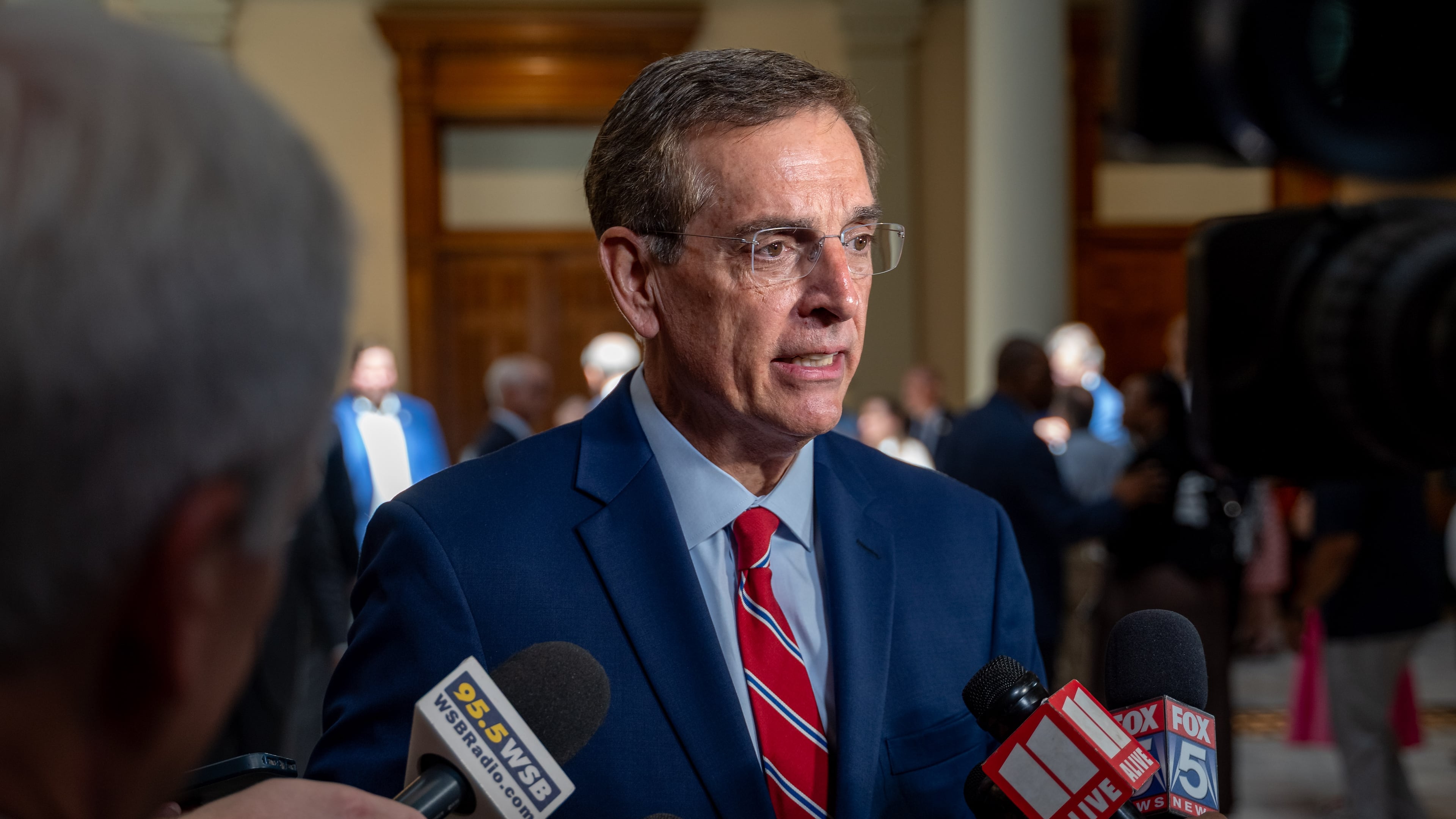 Georgia Secretary of State Brad Raffensperger has begun circumventing the State Election Board by bringing accusations of double-voting directly to local district attorneys.(Ben Hendren for the AJC)