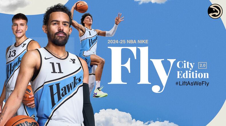 The Hawks' new City Edition uniform.