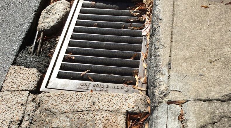 Lawrenceville approves funds for emergency storm drain repair on South Perry Road. AJC File
