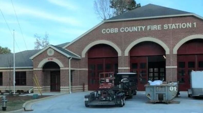 A replacement Fire Station 1 will open in the Mableton community on Jan. 11, beginning with an 11 a.m. parade. (Courtesy of Cobb County)