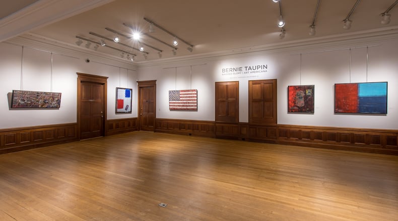 The 2017 exhibition of works by lyricist Bernie Taupin at Callanwolde.