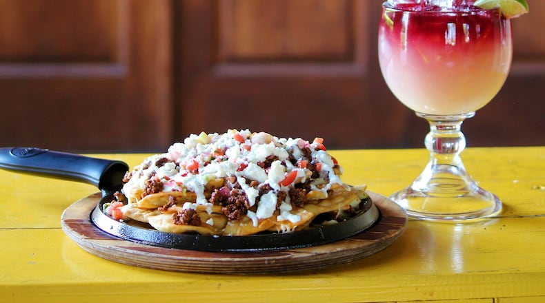 My Big Fat Greek Nacho at Nacho Daddy.