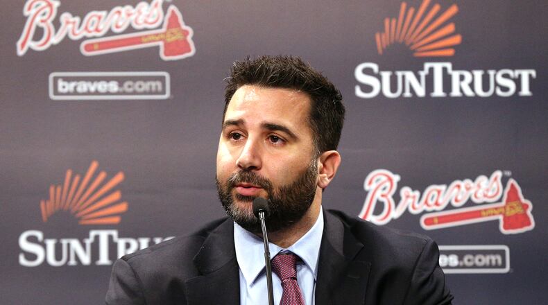 Braves GM Alex Anthopoulous.    Curtis Compton/ccompton@ajc.com