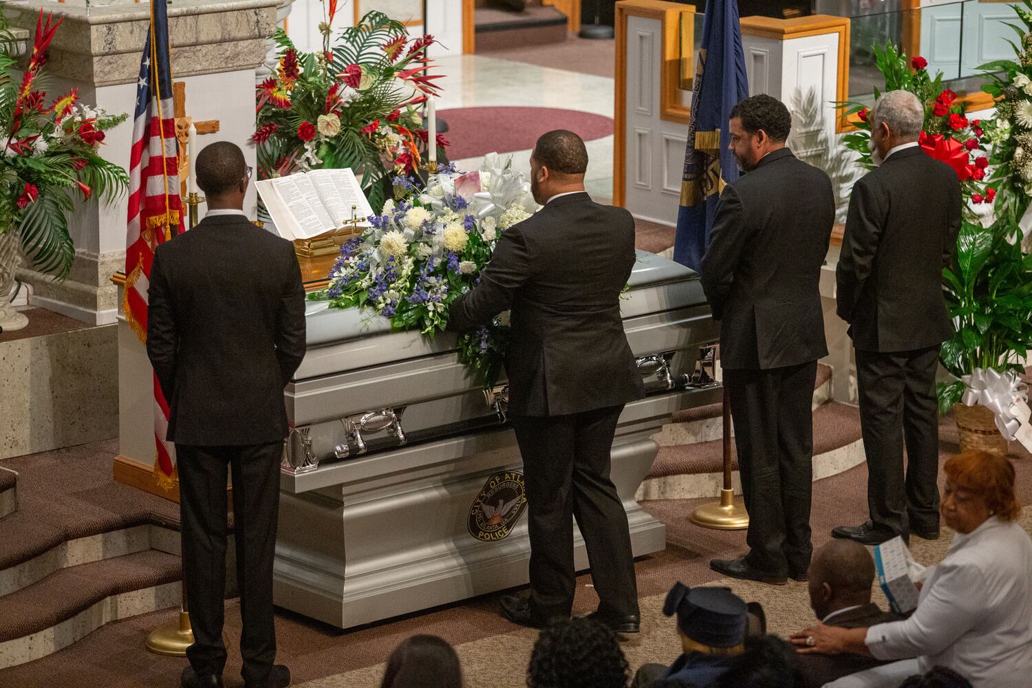 PHOTOS: APD Officer Stanley Lawrence’s Funeral