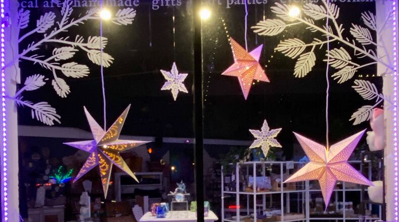 In Avondale Estates, one of the 2020 Holiday Spirit Award winners was Garage Door Studio, 128 N. Avondale for the Business Award. (Courtesy of Avondale Estates)