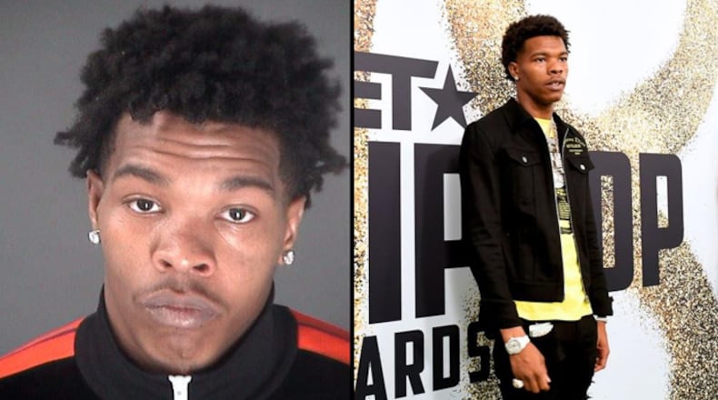 Dominique Jones, better known as Lil Baby, was arrested Thursday in Atlanta.