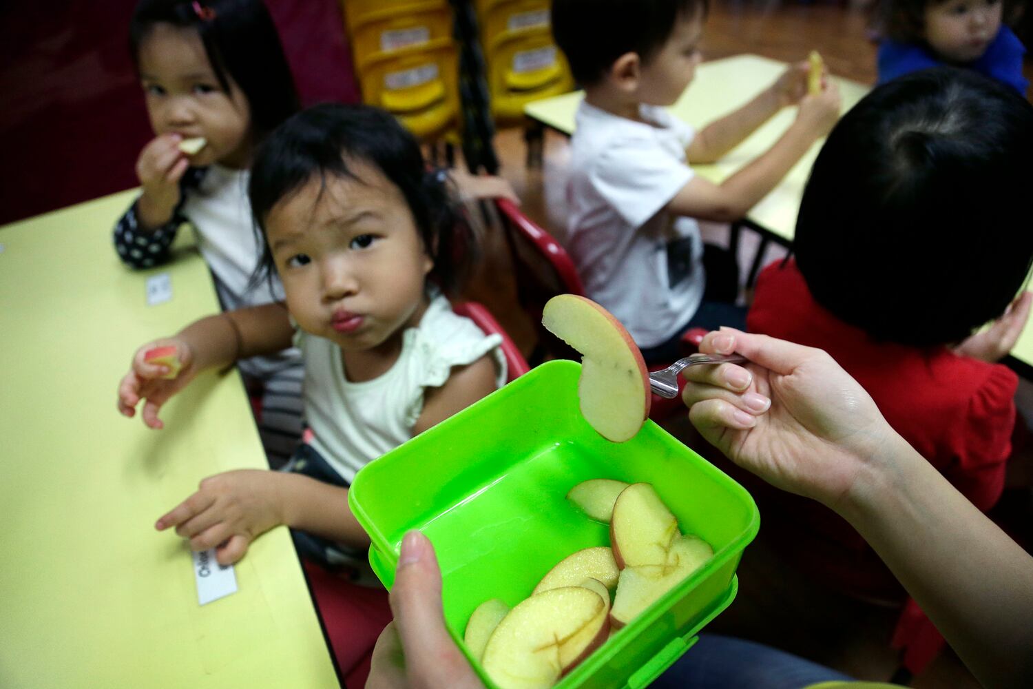 Lunchtime at schools in different countries