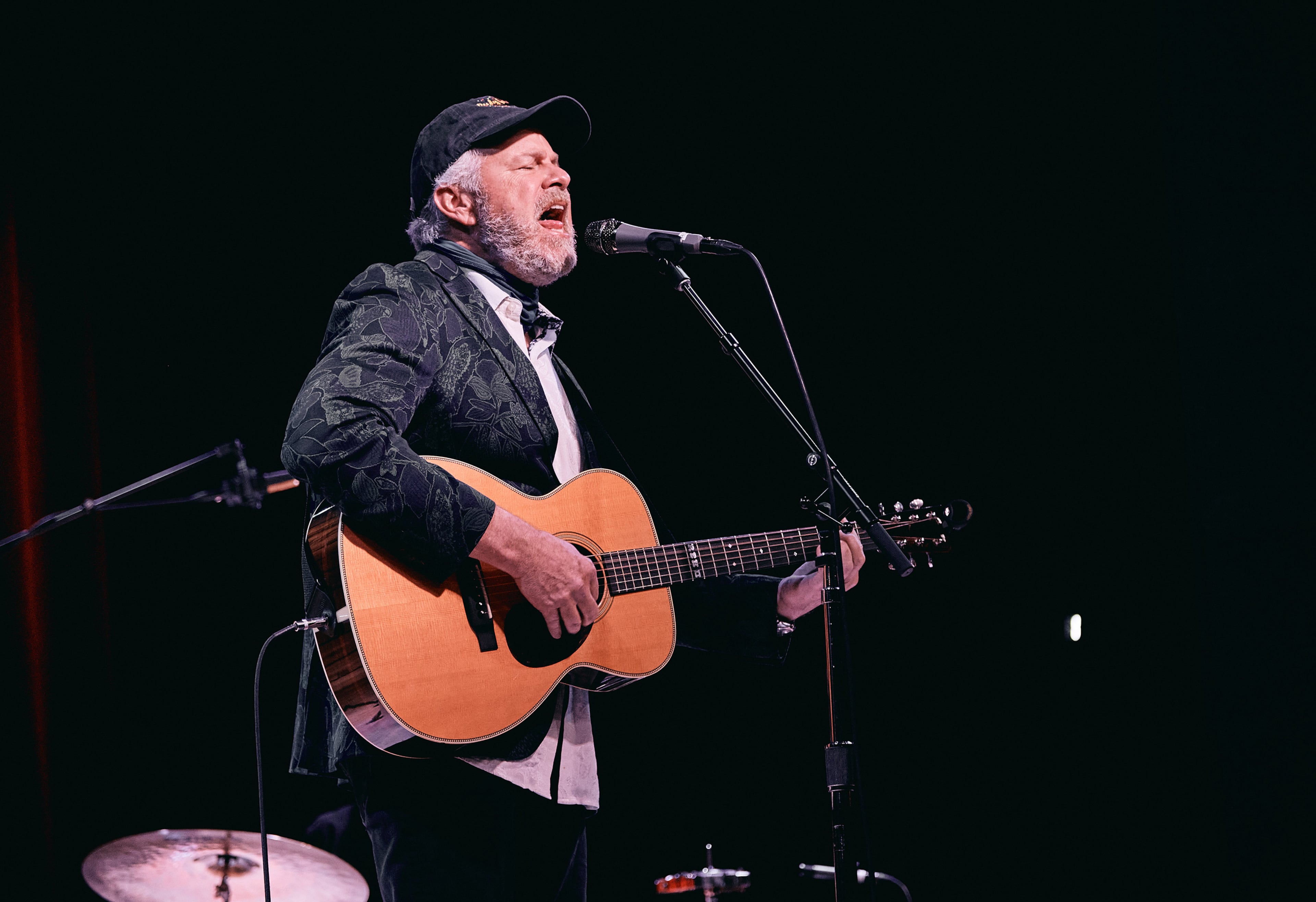 Singer-songwriter Robert Earl Keen performs at City Winery Nashville on Jan. 25, 2021 in Nashville, Tennessee. (Jason Kempin/Getty Images/TNS)