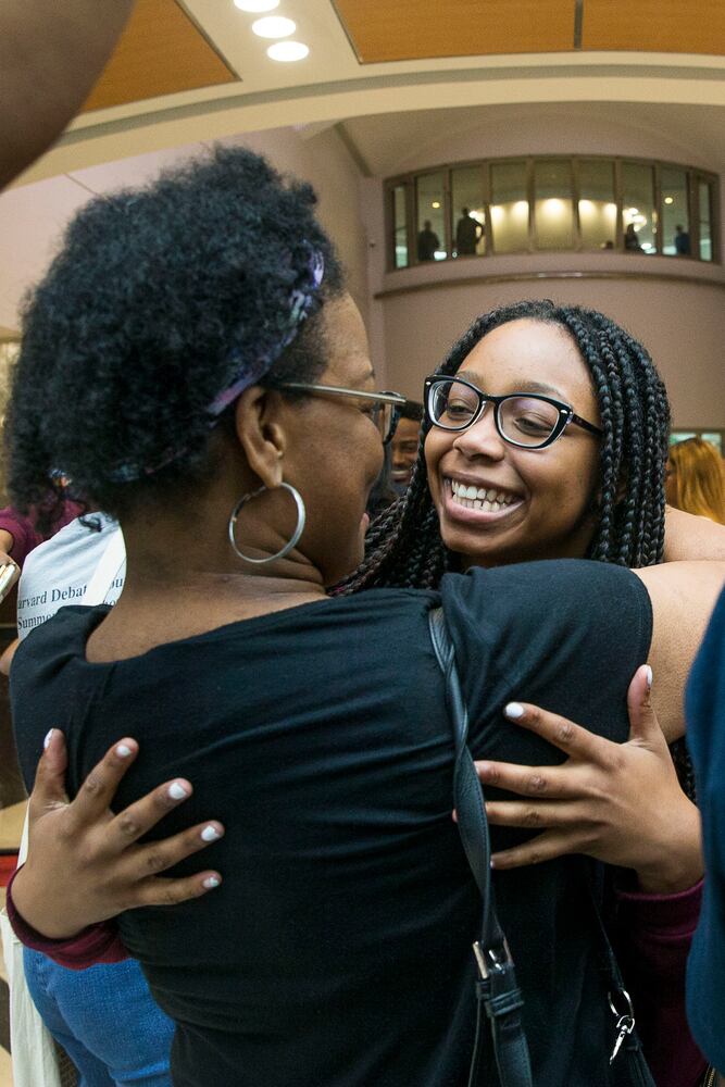 Atlanta students win Harvard debate again