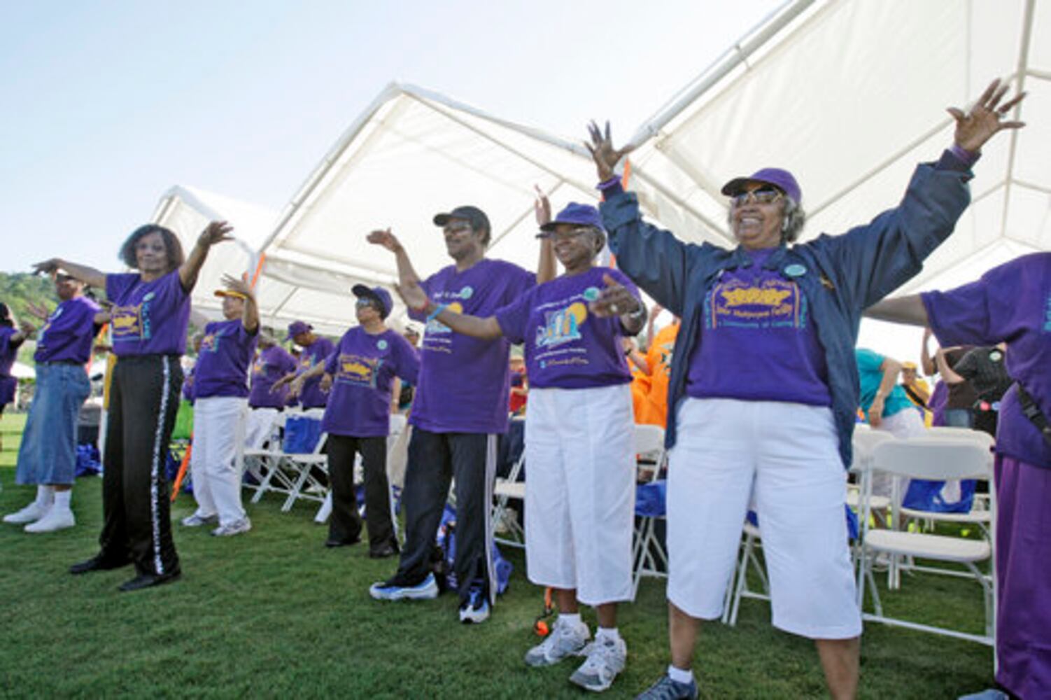 16th annual North Fulton Golden Games in Roswell