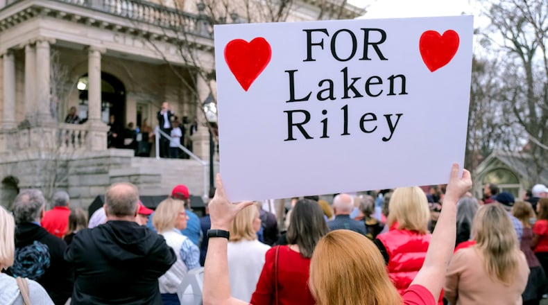People in Athens-Clarke County are divided over multiple issues, including the slaying of nursing student Laken Riley. A man who authorities say entered the country illegally has been charged in connection with the killing.