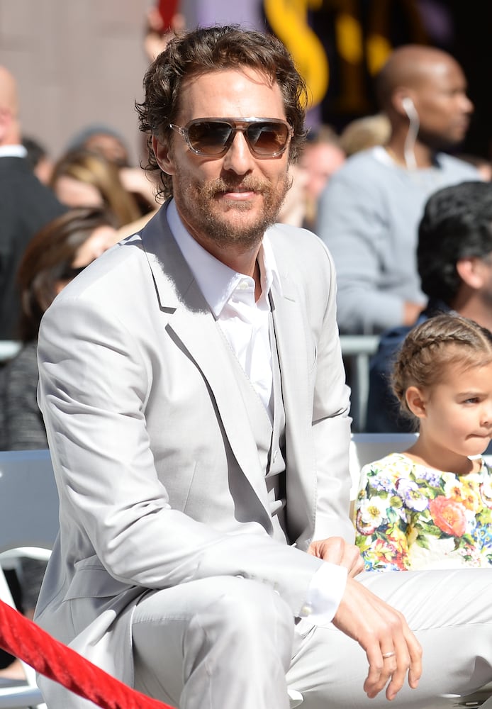 Matthew McConaughey receives star on Hollywood Walk of Fame, 11.17.14