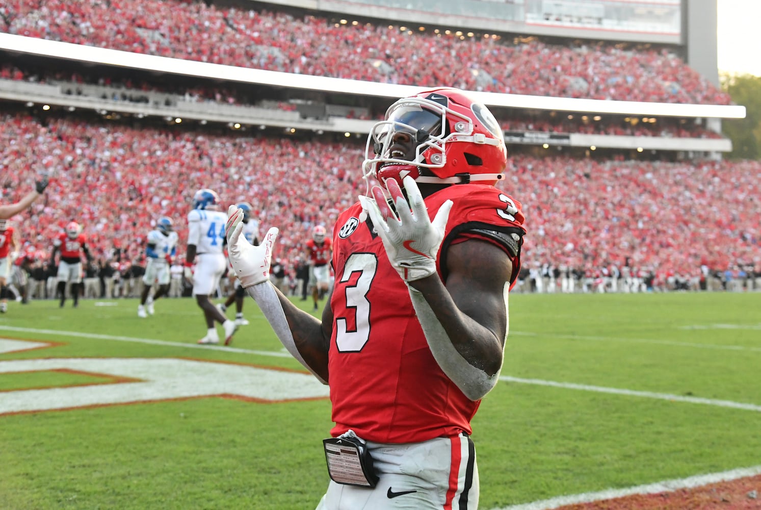 Georgia vs Ole Miss football