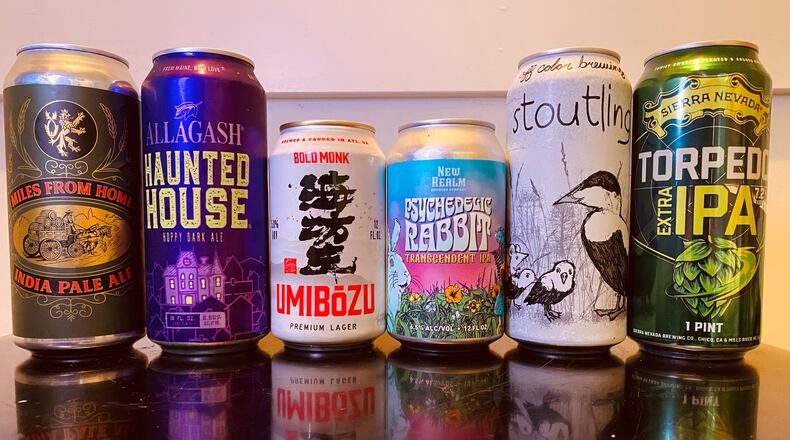 Here are six beers to sample if you're in search of something different. Bob Townsend for The Atlanta Journal-Constitution
