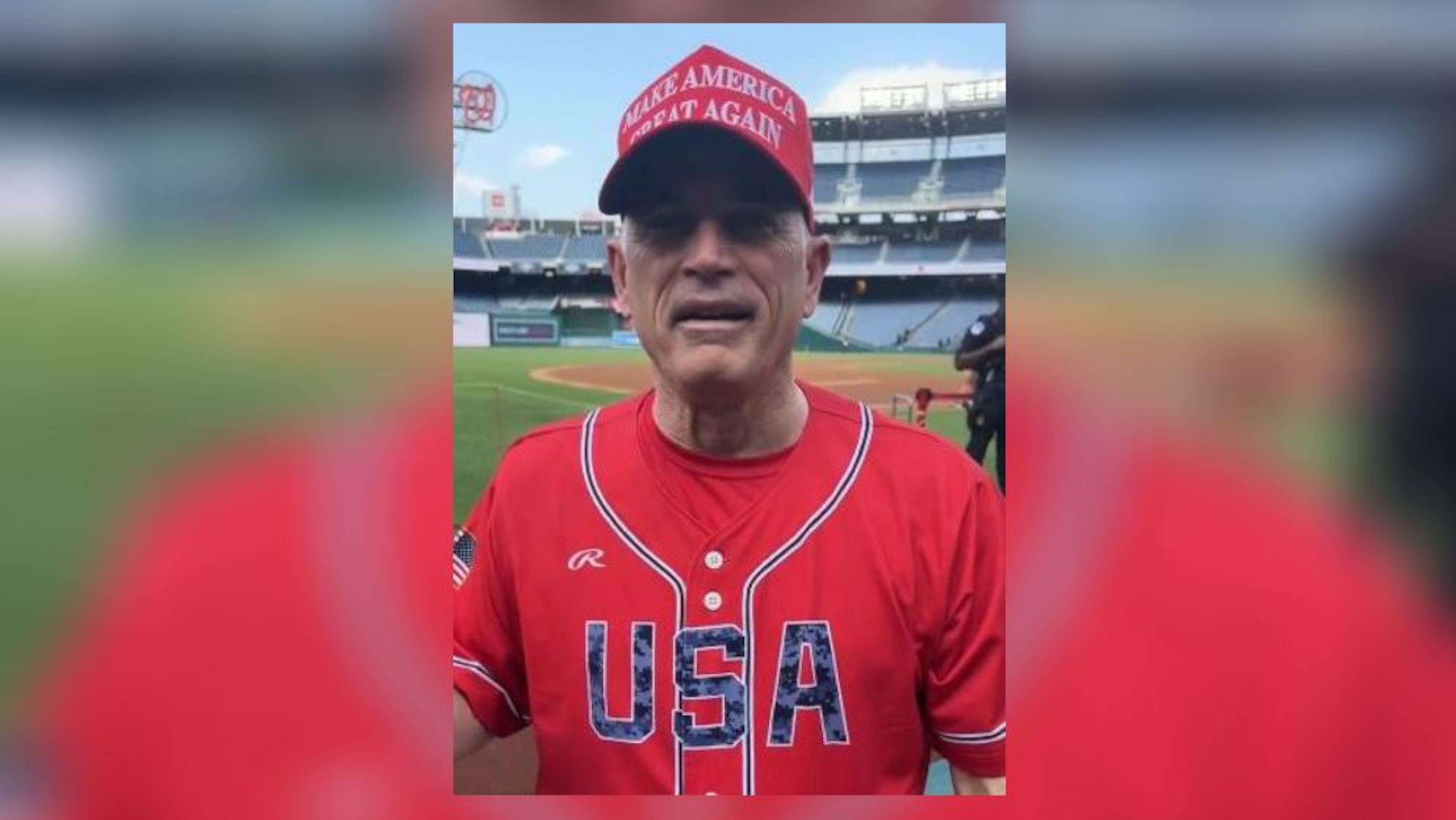 U.S. Rep. Andrew Clyde, R-Athens, was on hand for the the annual Congressional Baseball Game on Wednesday.