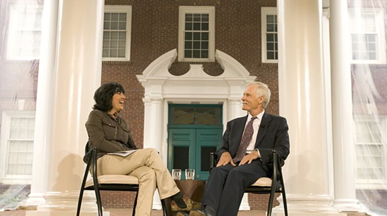 When CNN turned 25, hundreds gathered for lunch and listened to correspondent Christiane Amanpour spiritedly interview network owner Ted Turner.