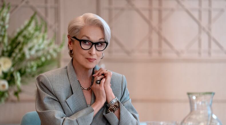 This image released by 20th Century Studios shows Meryl Streep in a scene from "The Devil Wears Prada 2." (Macall Polay/20th Century Studios via AP)