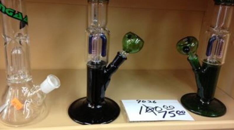 Forsyth county merchants selling bongs (pictured here) and other non-traditional tobacco devices as well as alcohol will face stiff new potential penalties under alcohol code changes approved by county commissioners. WSB Radio