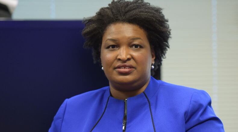 Georgia House Minority Leader Stacey Abrams is launching a bid for the 2018 Democratic nomination for governor. KENT D. JOHNSON/kdjohnson@ajc.com