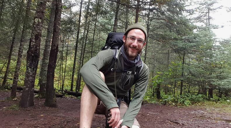 This undated photo provided by Michael Pretti shows Alex J. Pretti, the man who was shot by federal officers in Minneapolis on Saturday, Jan. 24, 2026. (Michael Pretti via AP)