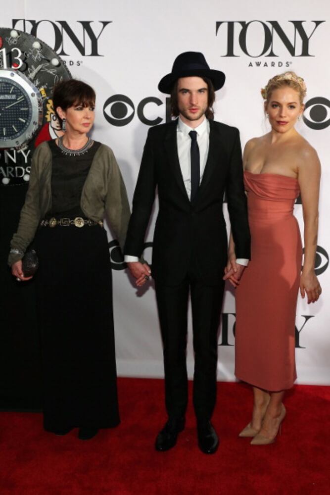 The stars of theatre hit the Tony Awards Red Carpet