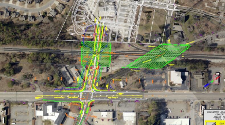 The Duluth Davenport Road Extension is one of two projects that could slow motorists through the city. COURTESY CITY OF DULUTH