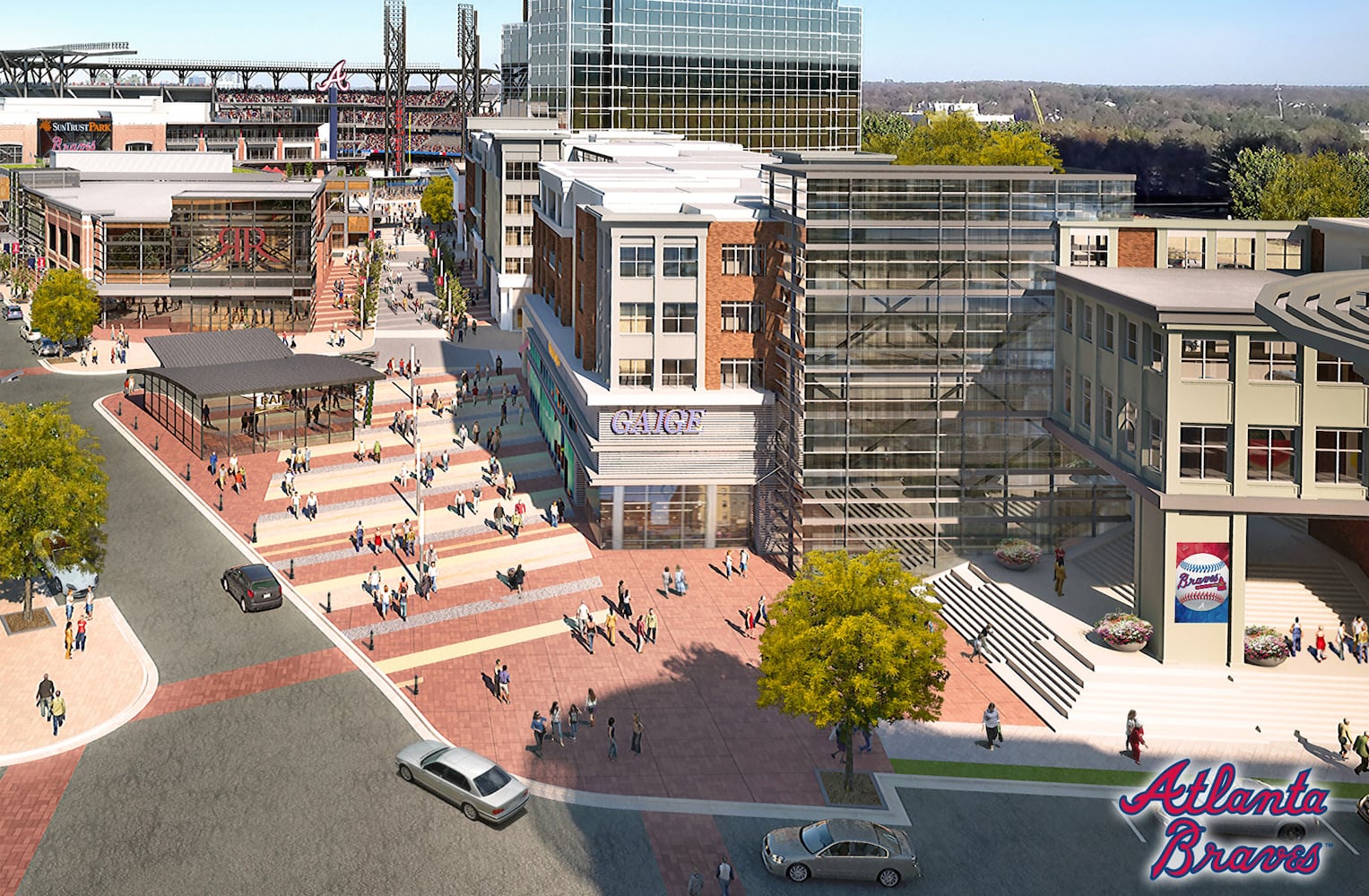 New look at SunTrust Park development
