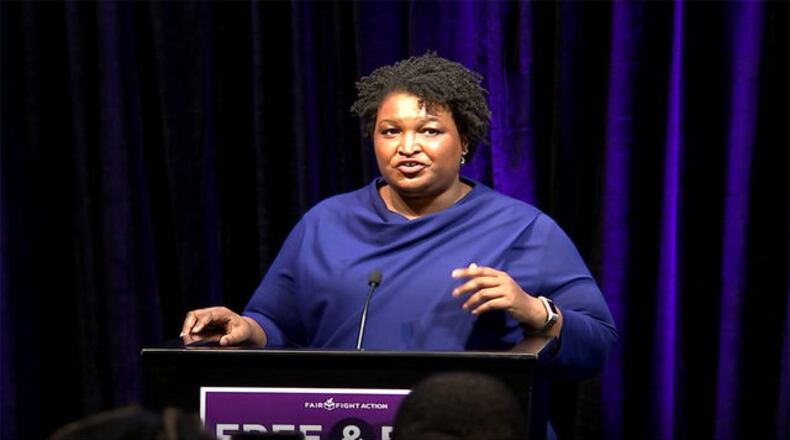 <p>Stacey Abrams elaborates on possible 2020 Senate bid during “Thank You” tour.</p>