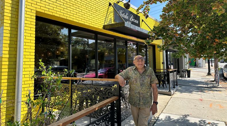 Restaurateur Jamshad ‘Jaamy’ Zarnegar is behind the newly-opened restaurant Natalie Bianca in Atlanta's Cascade Heights neighborhood. / Courtesy of Natalie Bianca