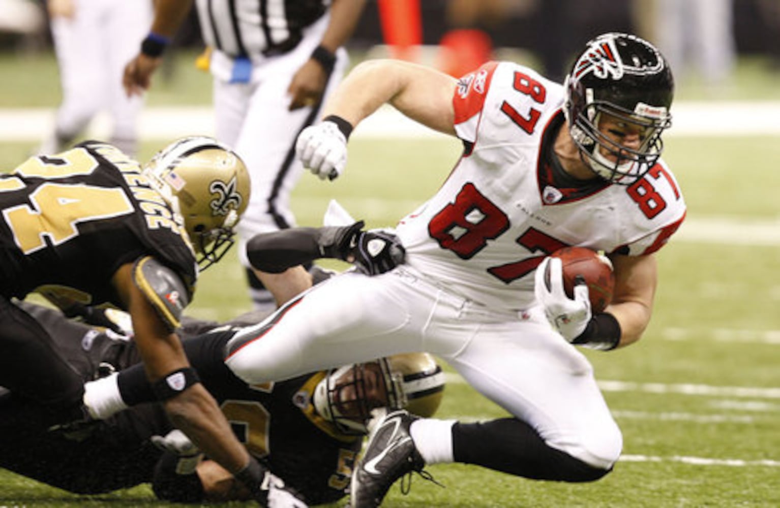 Falcons face Saints in New Orleans
