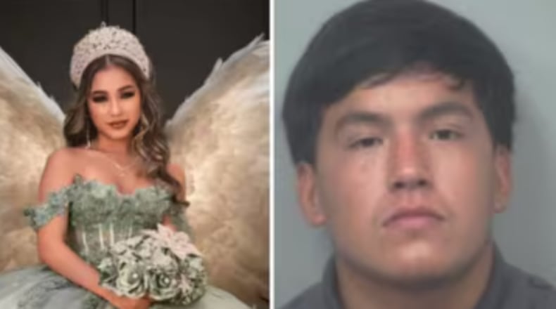 Jesus Monroy (right) is facing murder charges in the death of his ex-girlfriend, Mia Campos, who was pregnant at the time.
