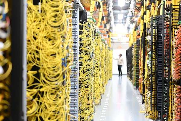 Georgia is still a hot location for massive data centers like this one owned by Amazon. 
