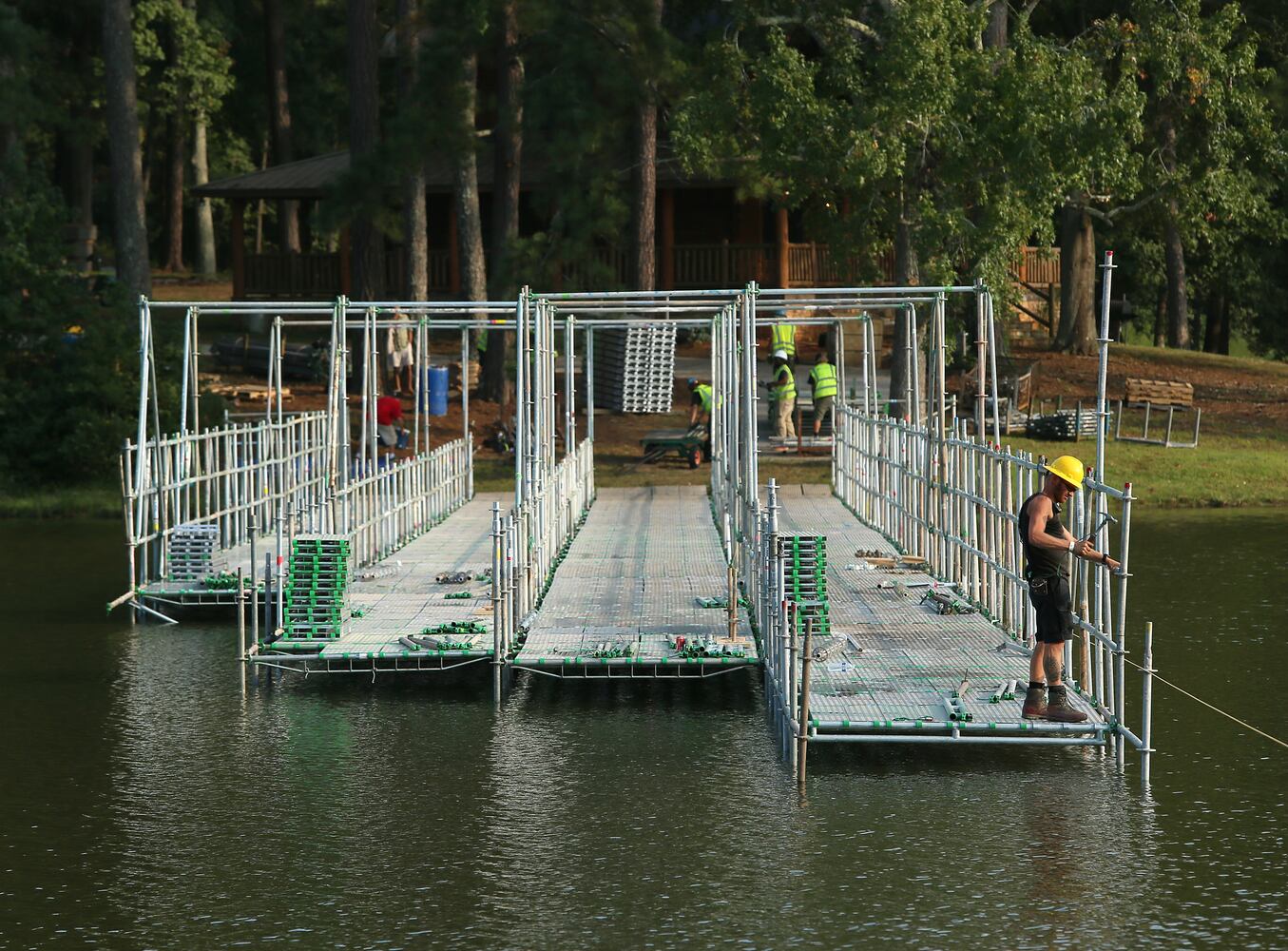 Building the TomorrowWorld Festival site