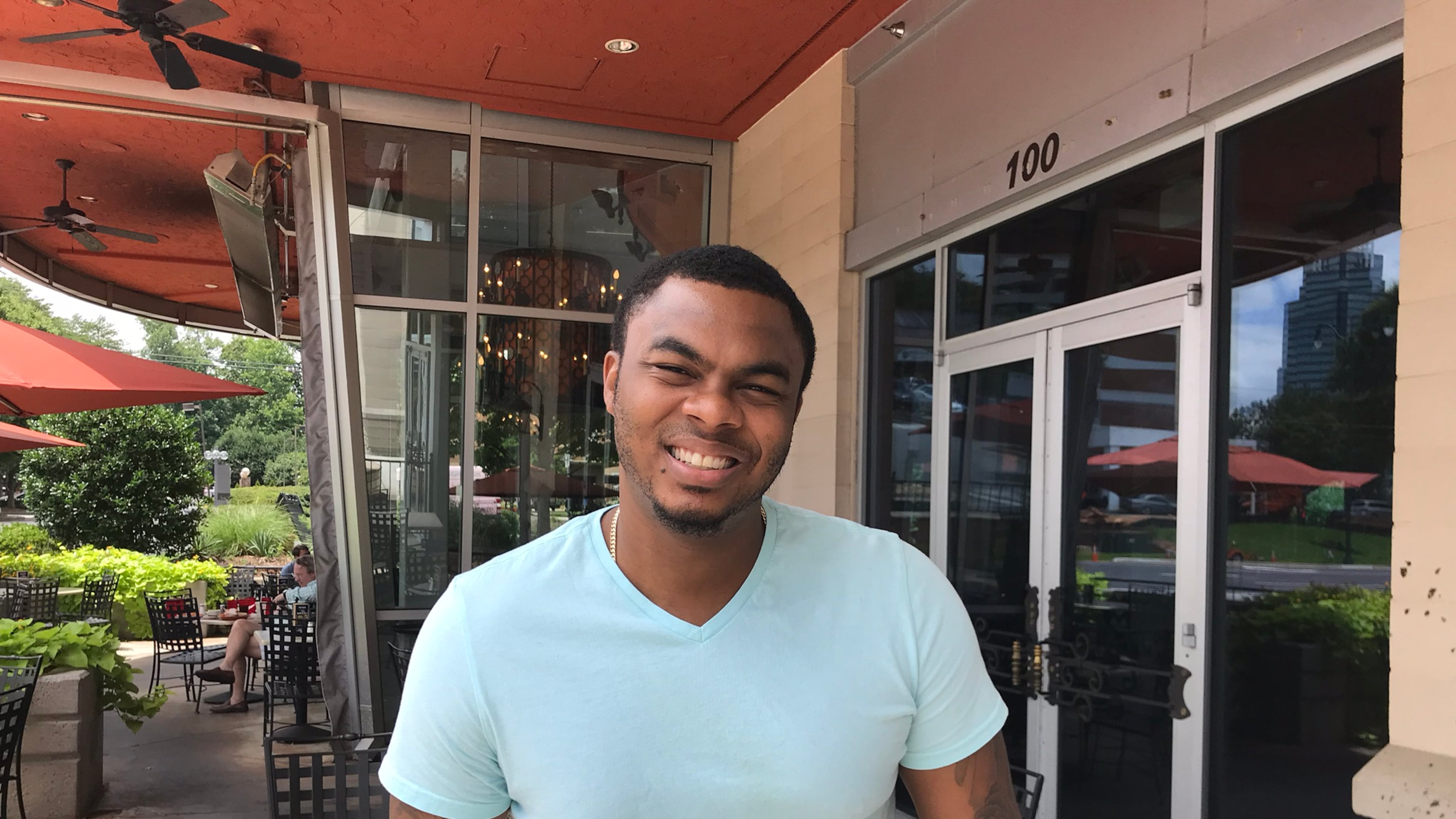 Moe Mitchell has been on "The Bert Show" for three years and had signed on for three more. He has not been on the air in August, so far. (Rodney Ho/AJC)