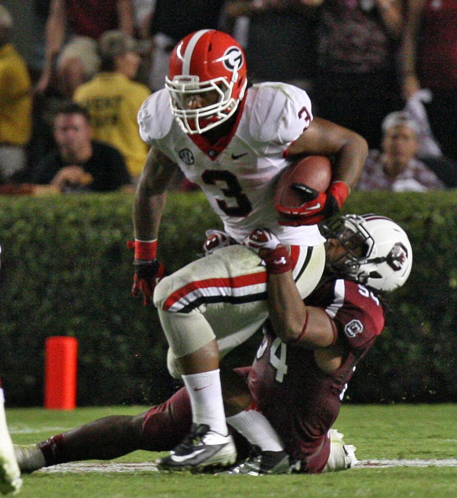 Game 6: South Carolina 35, Georgia 7