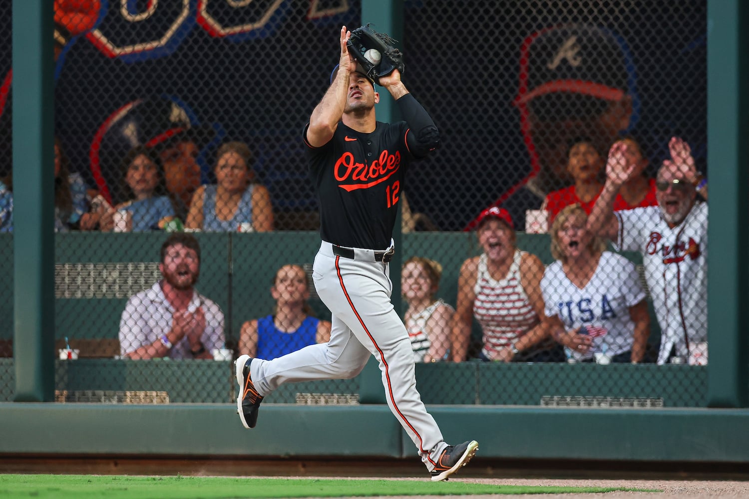 Orioles Braves Baseball