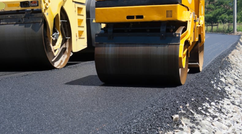 Roswell will use a Local Maintenance and Improvement Grant for road resurfacing. (Courtesy Bartow Paving)